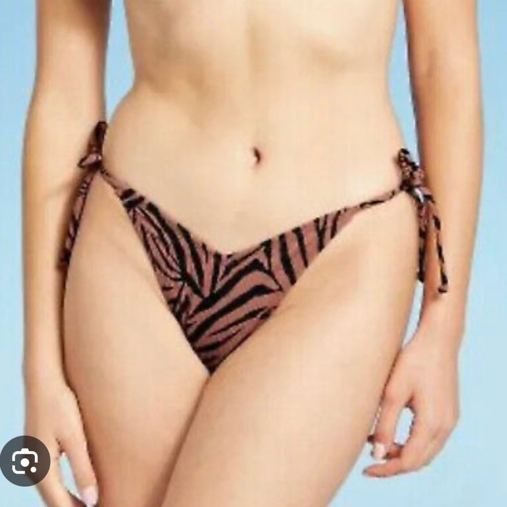 Animal Print Bikini Bottom